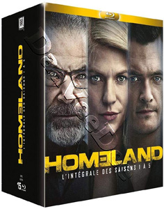 Homeland (Complete Seasons 1-5) -  15-Disc Box Set (Blu-Ray)